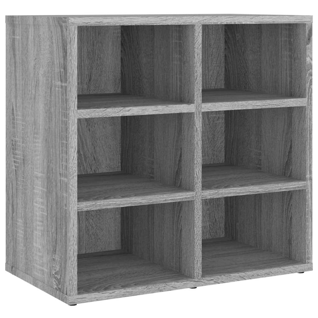 vidaXL Pantofare, 2 buc., gri sonoma, 52,5x30x50 cm