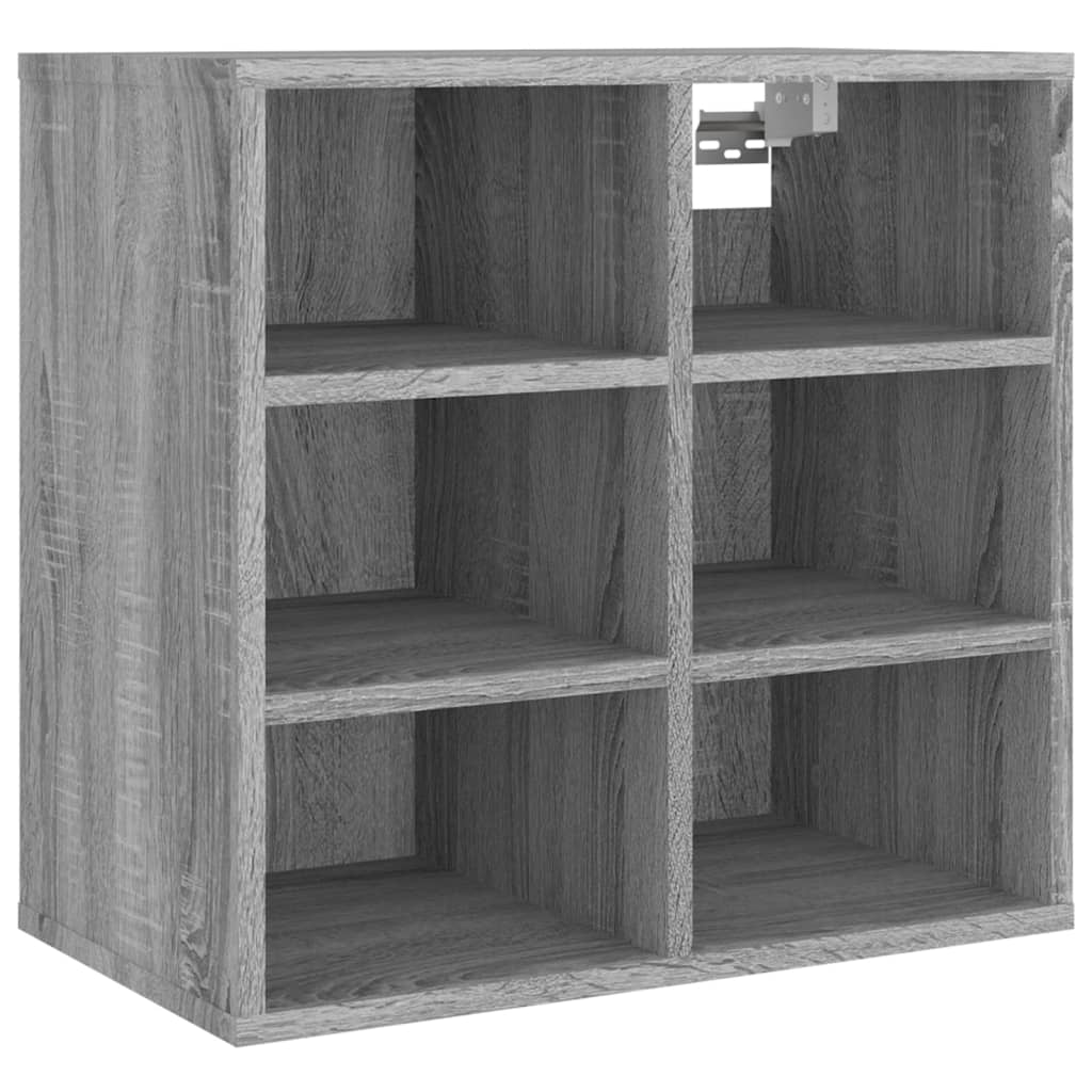 vidaXL Pantofare, 2 buc., gri sonoma, 52,5x30x50 cm