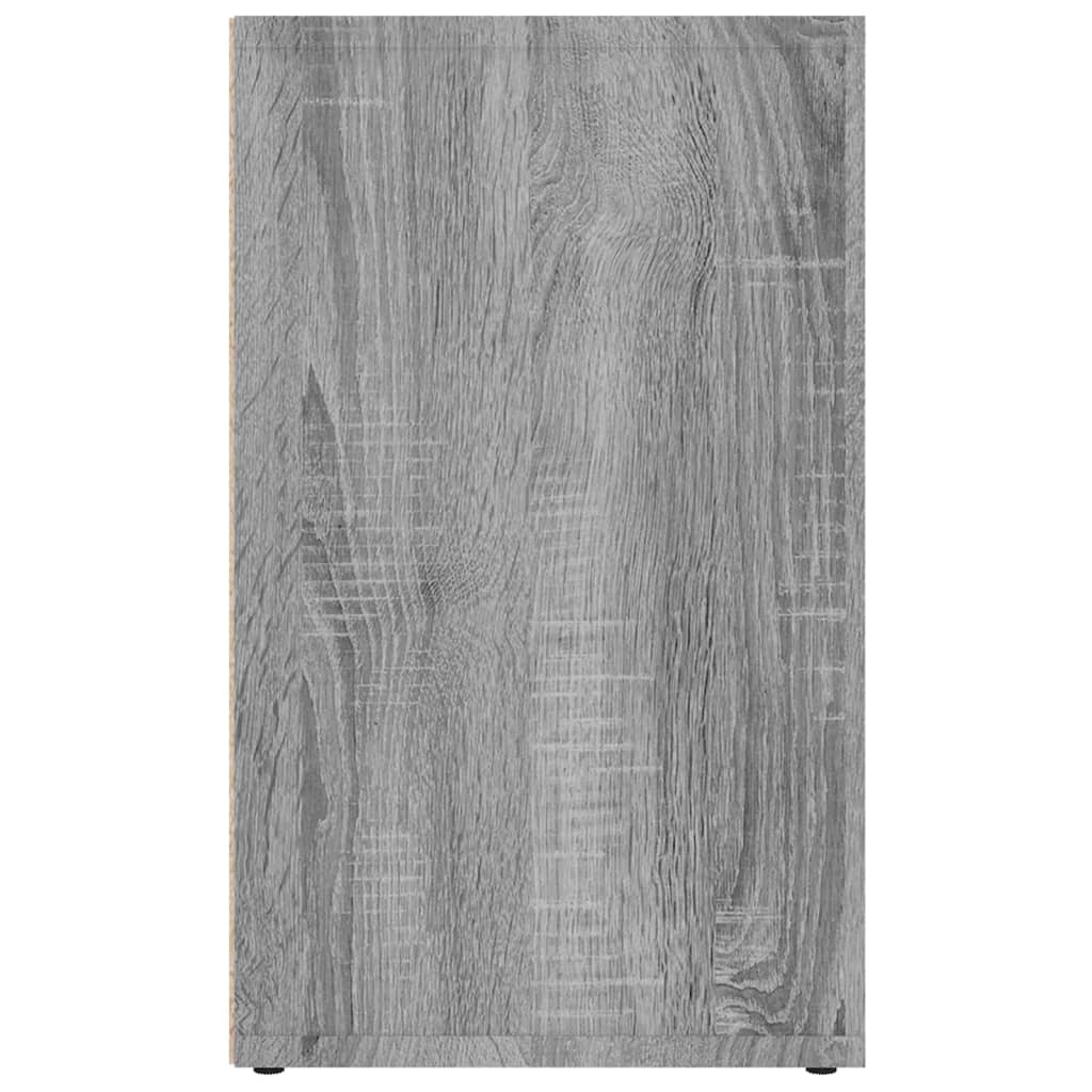vidaXL Pantofare, 2 buc., gri sonoma, 52,5x30x50 cm