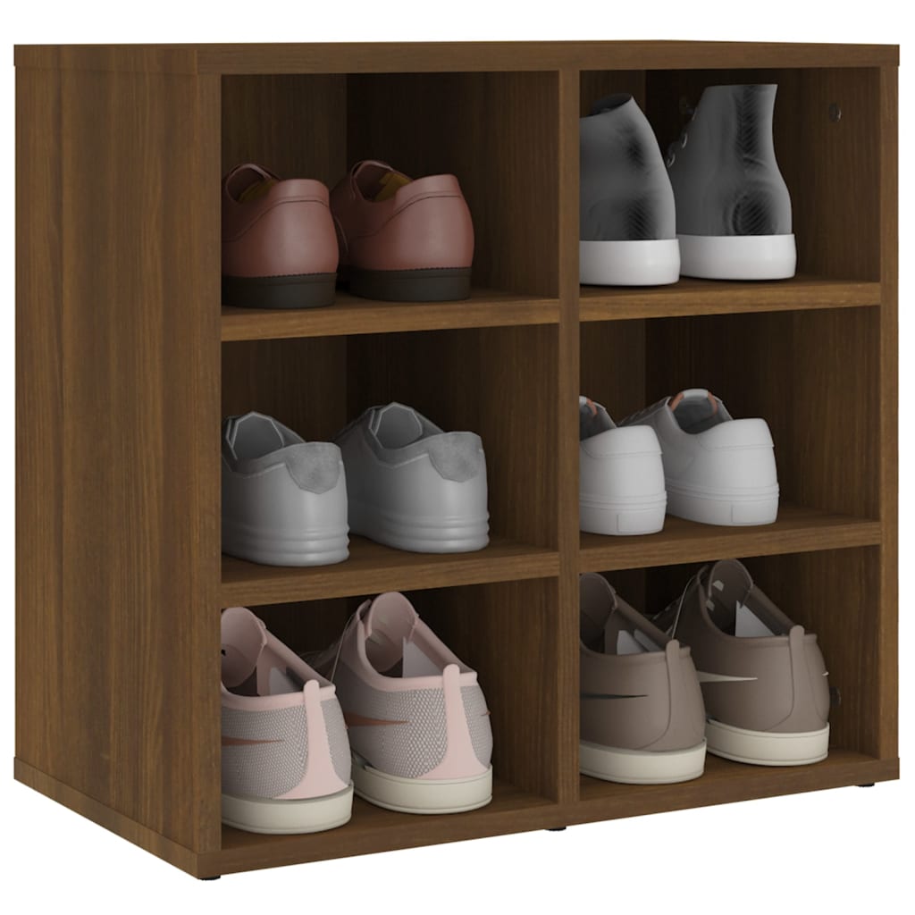 vidaXL Pantofar, stejar maro, 52,5x30x50 cm vidaXL Pantofar, stejar maro, 52,5x30x50 cm