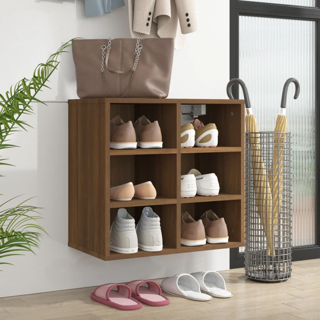 vidaXL Pantofar, stejar maro, 52,5x30x50 cm vidaXL Pantofar, stejar maro, 52,5x30x50 cm