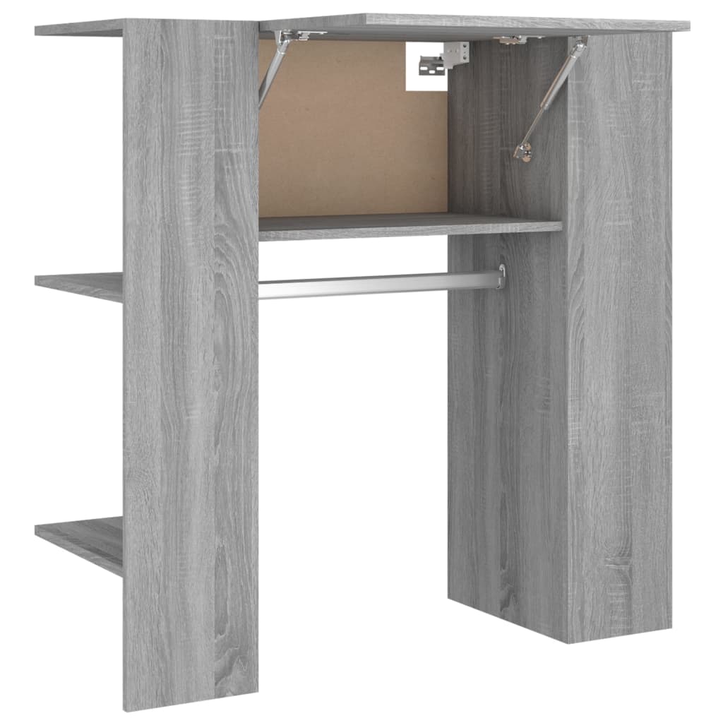 vidaXL Dulap de hol, gri sonoma, 97,5x37x99 cm, lemn prelucrat vidaXL Dulap de hol, gri sonoma, 97,5x37x99 cm, lemn prelucrat