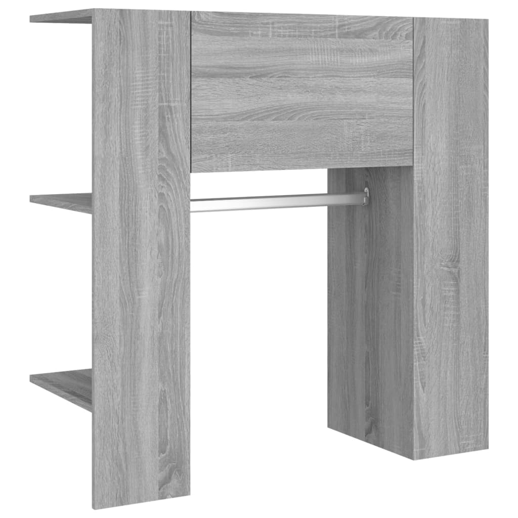 vidaXL Dulap de hol, gri sonoma, 97,5x37x99 cm, lemn prelucrat vidaXL Dulap de hol, gri sonoma, 97,5x37x99 cm, lemn prelucrat