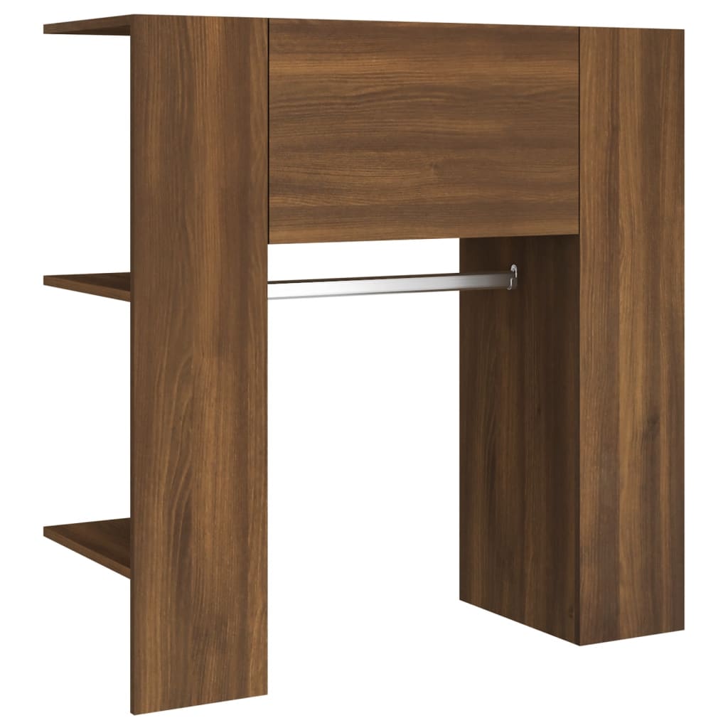 vidaXL Dulap de hol, stejar maro, 97,5x37x99 cm, lemn prelucrat vidaXL Dulap de hol, stejar maro, 97,5x37x99 cm, lemn prelucrat