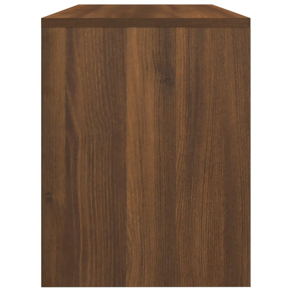 vidaXL Taburet de toaletă, stejar maro, 70x35x45 cm, lemn prelucrat vidaXL Taburet de toaletă, stejar maro, 70x35x45 cm, lemn prelucrat