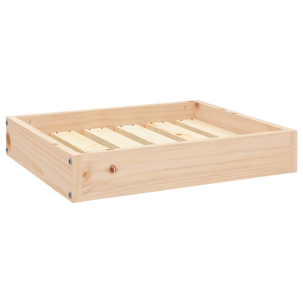 vidaXL Pat pentru câini, 51,5x44x9 cm, lemn masiv de pin vidaXL Pat pentru câini, 51,5x44x9 cm, lemn masiv de pin