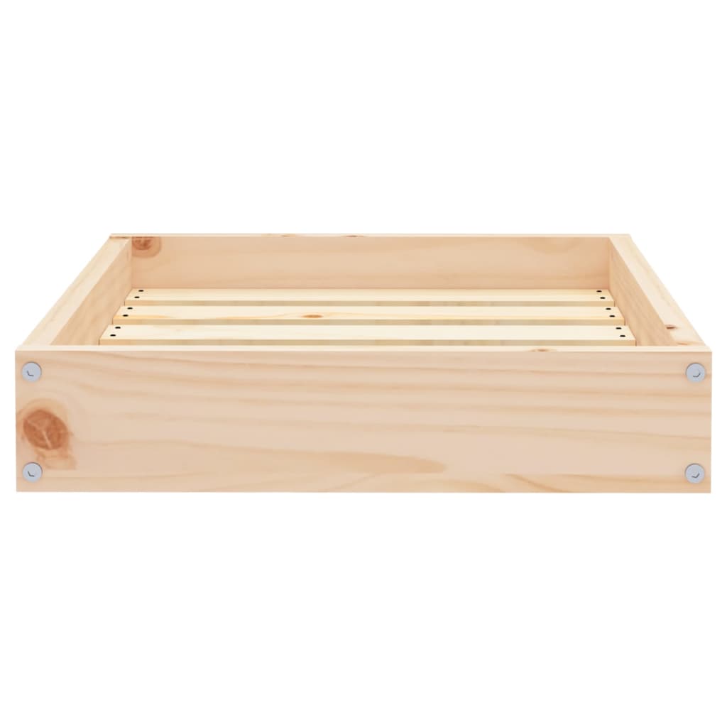 vidaXL Pat pentru câini, 51,5x44x9 cm, lemn masiv de pin vidaXL Pat pentru câini, 51,5x44x9 cm, lemn masiv de pin