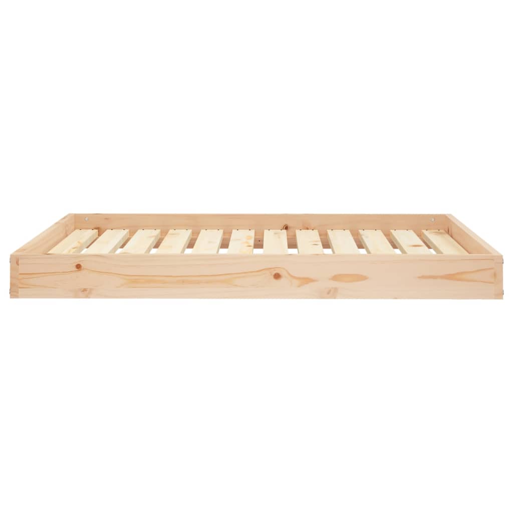 vidaXL Pat pentru câini, 101,5x74x9 cm, lemn masiv de pin vidaXL Pat pentru câini, 101,5x74x9 cm, lemn masiv de pin