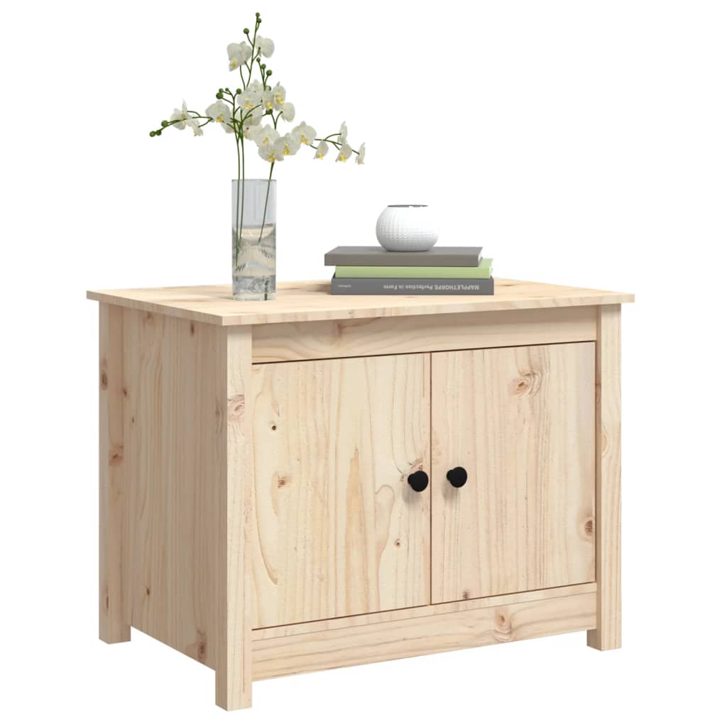 vidaXL Măsuță de cafea, 71x49x55 cm, lemn masiv de pin vidaXL Măsuță de cafea, 71x49x55 cm, lemn masiv de pin