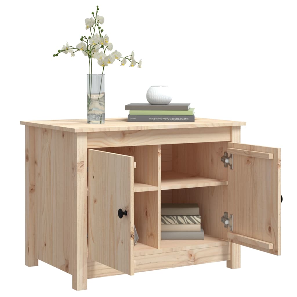 vidaXL Măsuță de cafea, 71x49x55 cm, lemn masiv de pin vidaXL Măsuță de cafea, 71x49x55 cm, lemn masiv de pin