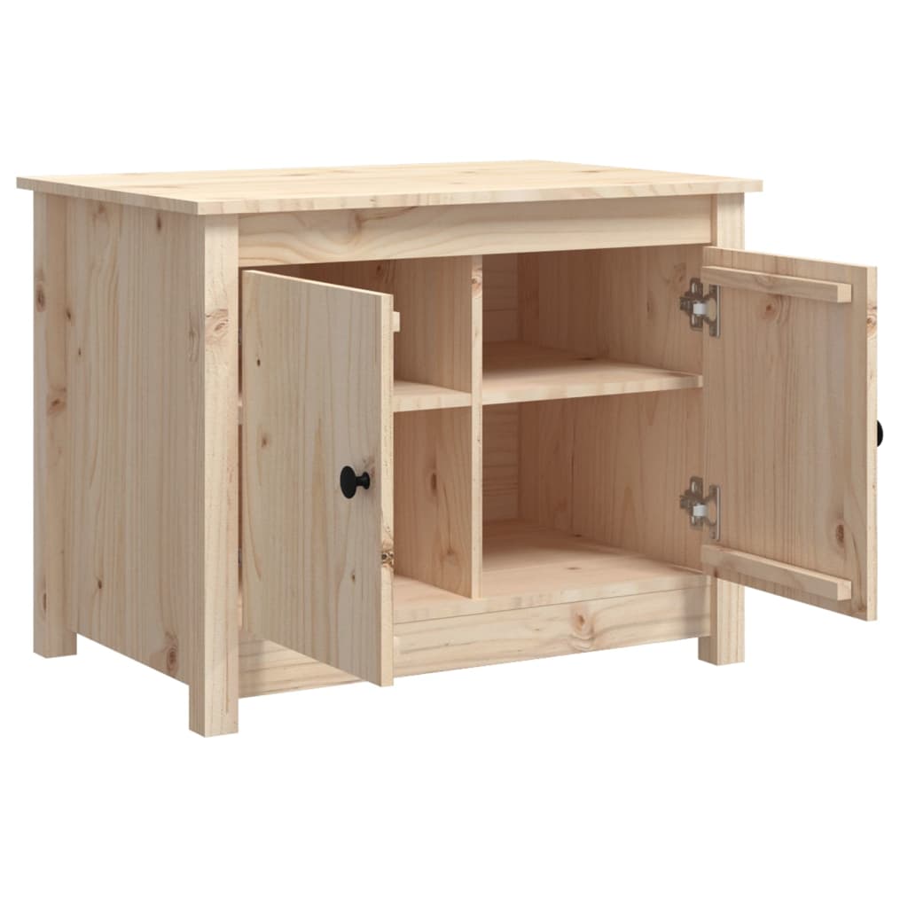 vidaXL Măsuță de cafea, 71x49x55 cm, lemn masiv de pin vidaXL Măsuță de cafea, 71x49x55 cm, lemn masiv de pin