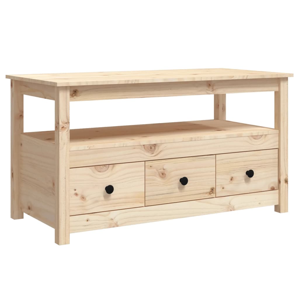 vidaXL Măsuță de cafea, 102x49x55 cm, lemn masiv de pin vidaXL Măsuță de cafea, 102x49x55 cm, lemn masiv de pin