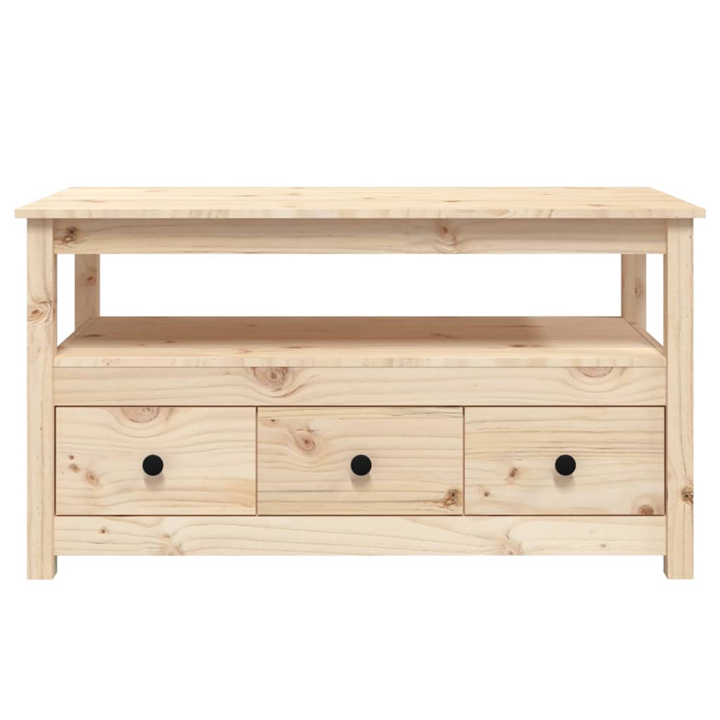 vidaXL Măsuță de cafea, 102x49x55 cm, lemn masiv de pin vidaXL Măsuță de cafea, 102x49x55 cm, lemn masiv de pin