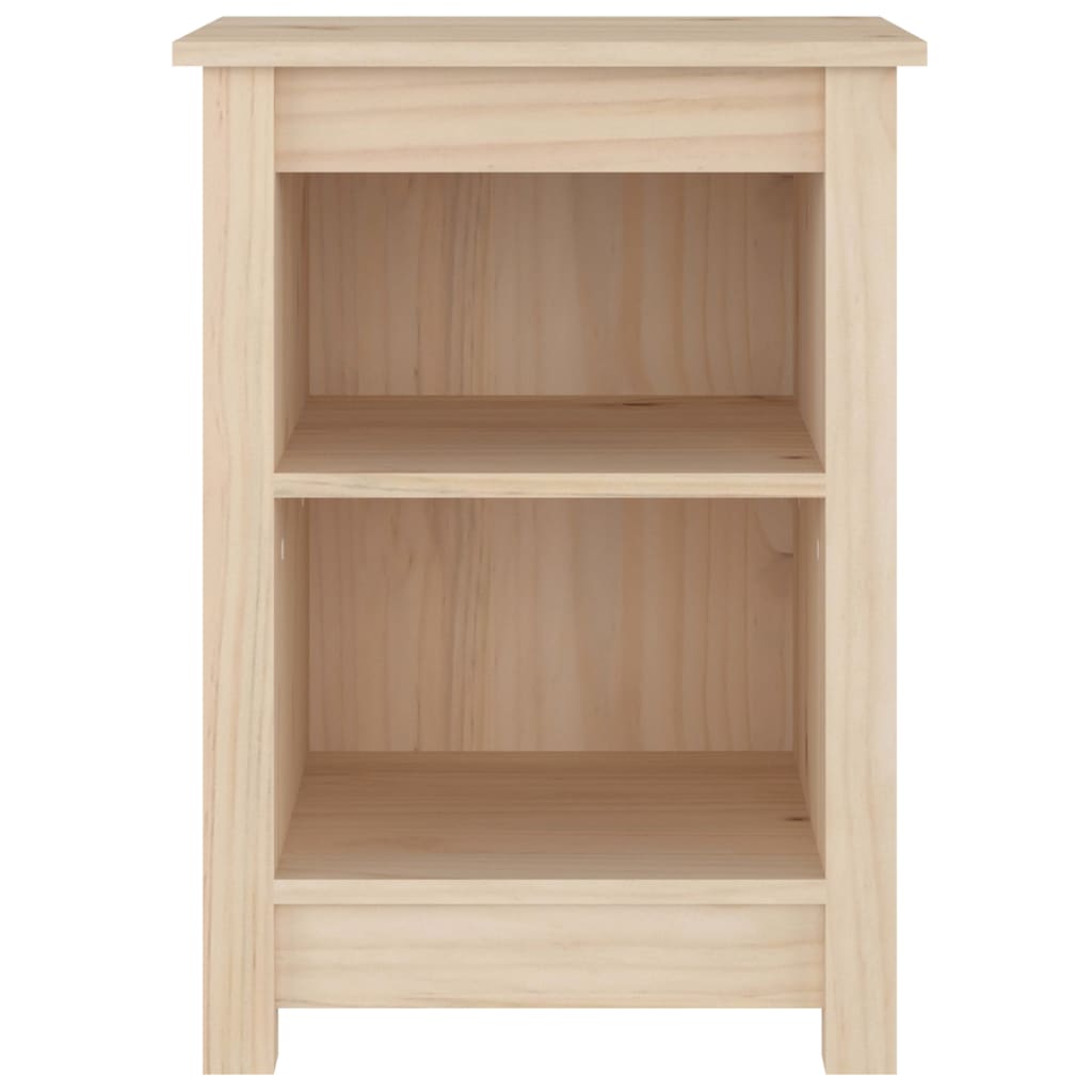 vidaXL Noptiere, 2 buc., 40x35x55 cm, lemn masiv de pin vidaXL Noptiere, 2 buc., 40x35x55 cm, lemn masiv de pin
