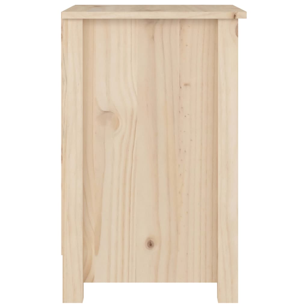 vidaXL Noptiere, 2 buc., 40x35x55 cm, lemn masiv de pin vidaXL Noptiere, 2 buc., 40x35x55 cm, lemn masiv de pin