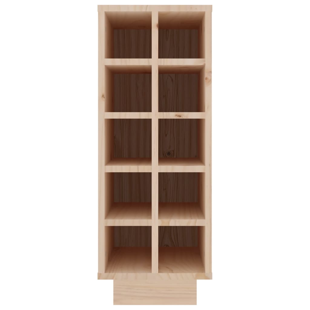 vidaXL Dulap de vinuri, 23x34x61 cm, lemn masiv de pin vidaXL Dulap de vinuri, 23x34x61 cm, lemn masiv de pin