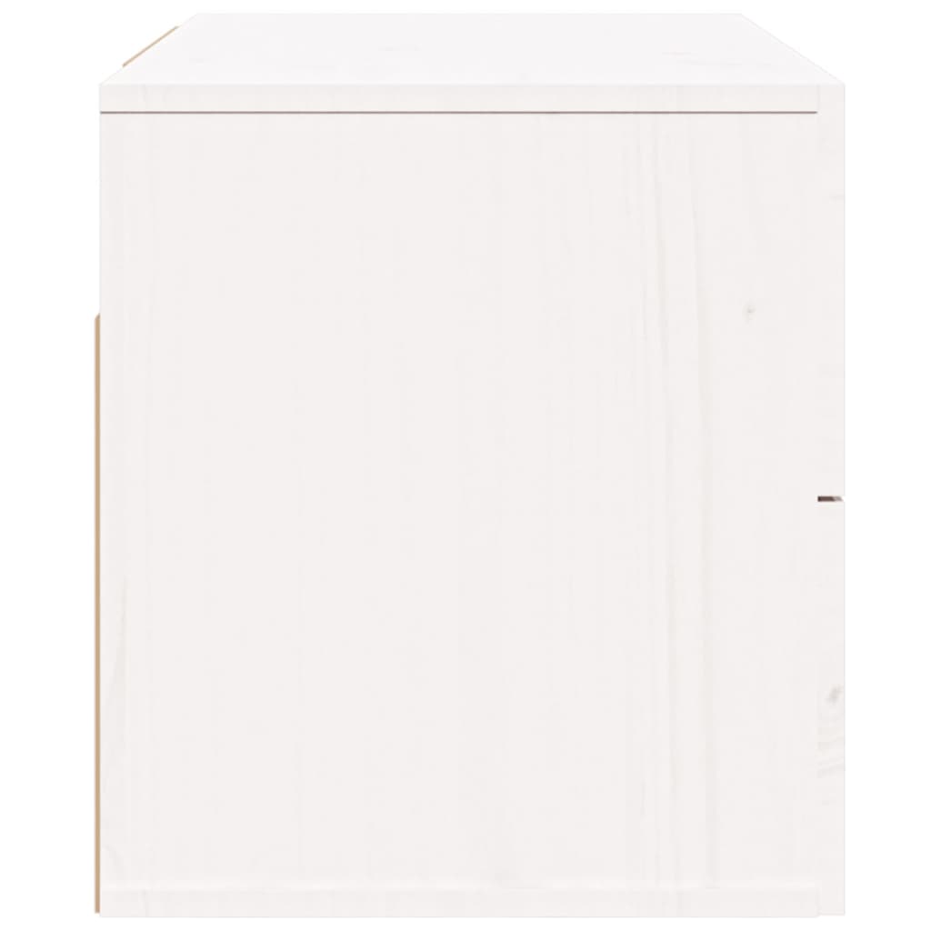 vidaXL Noptiere de perete, 2 buc., alb, 50x36x40 cm vidaXL Noptiere de perete, 2 buc., alb, 50x36x40 cm