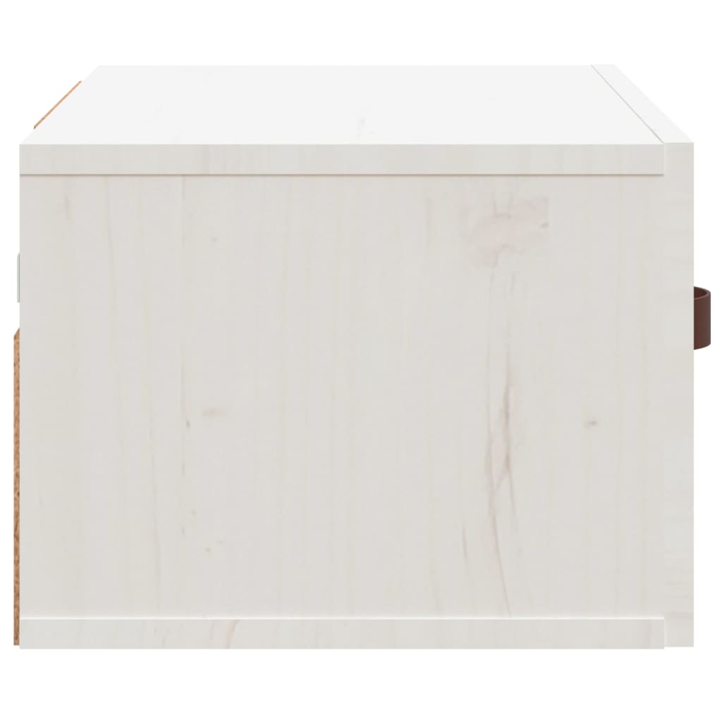 vidaXL Noptiere de perete, 2 buc., alb, 40x29,5x22 cm vidaXL Noptiere de perete, 2 buc., alb, 40x29,5x22 cm