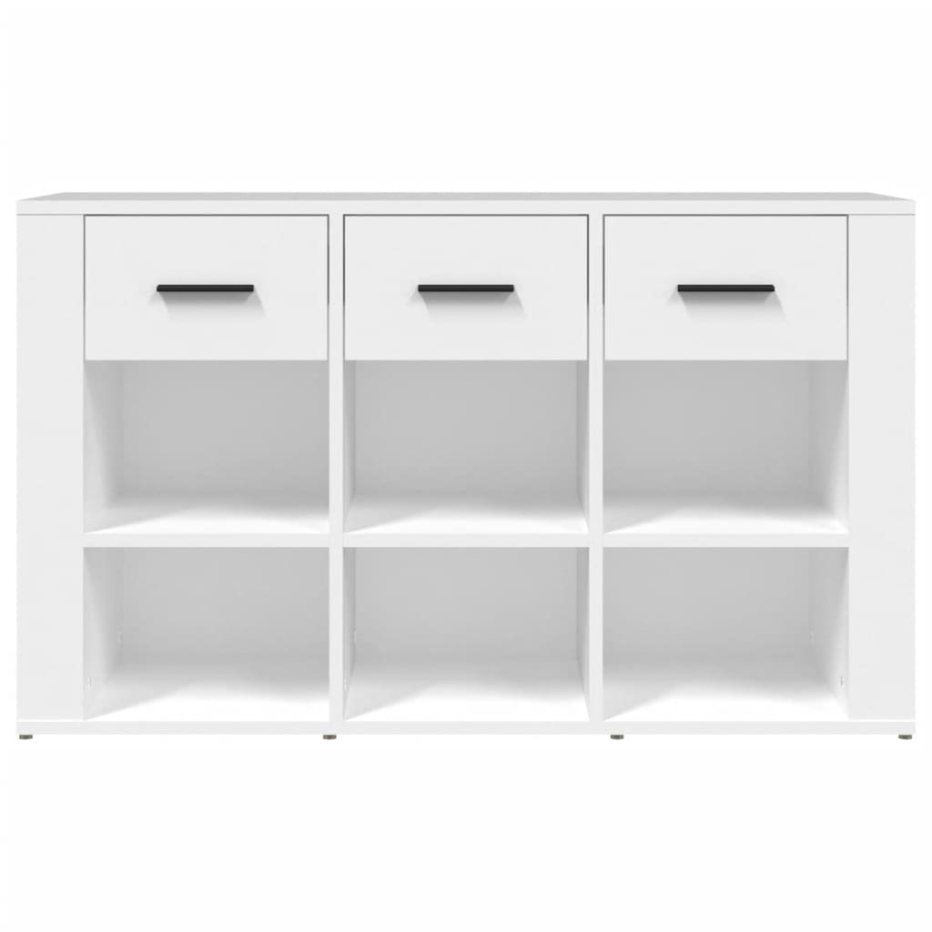 vidaXL Servantă, alb, 100x30x59,5 cm, lemn compozit