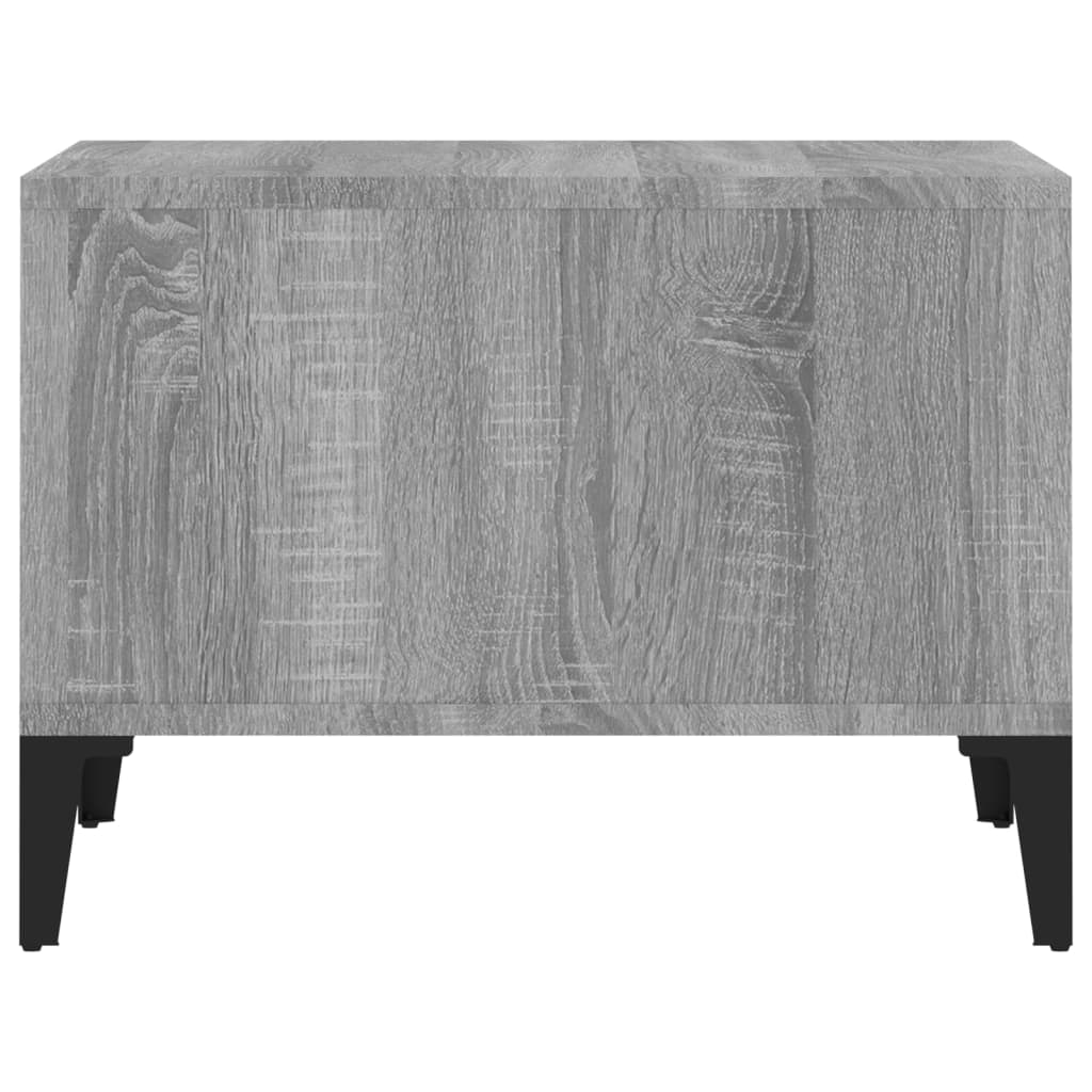 vidaXL Măsuță de cafea, gri sonoma, 60x50x36,5 cm, lemn prelucrat vidaXL Măsuță de cafea, gri sonoma, 60x50x36,5 cm, lemn prelucrat