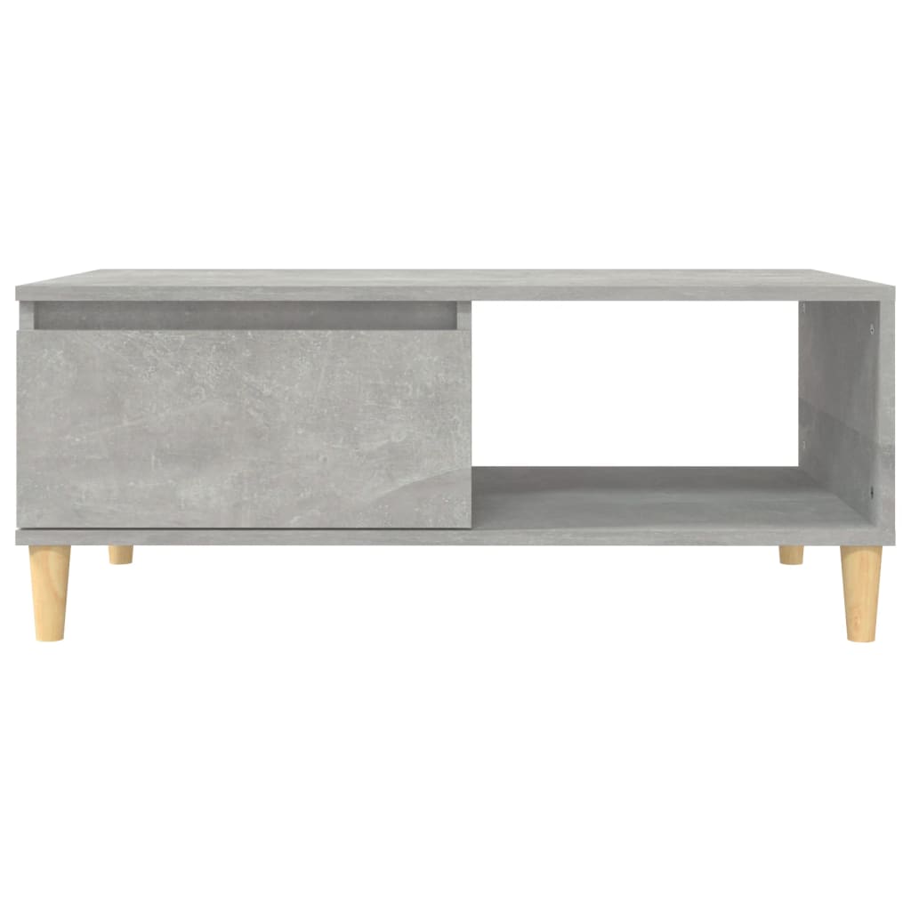 vidaXL Măsuță de cafea, gri beton, 90x50x36,5 cm, lemn compozit vidaXL Măsuță de cafea, gri beton, 90x50x36,5 cm, lemn compozit