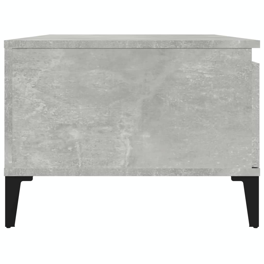 vidaXL Măsuță de cafea, gri beton, 90x50x36,5 cm, lemn prelucrat vidaXL Măsuță de cafea, gri beton, 90x50x36,5 cm, lemn prelucrat