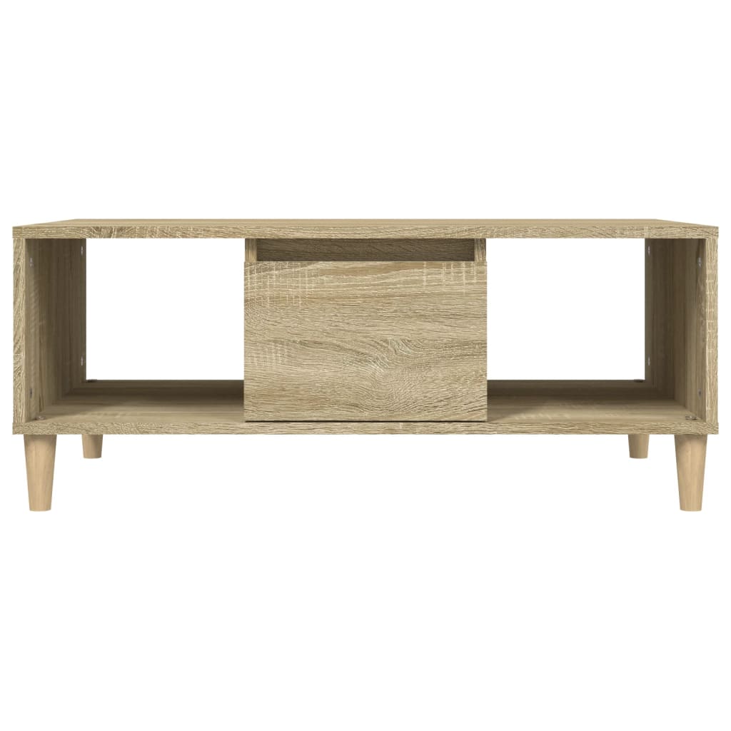 vidaXL Măsuță de cafea, stejar sonoma, 90x50x36,5 cm, lemn prelucrat