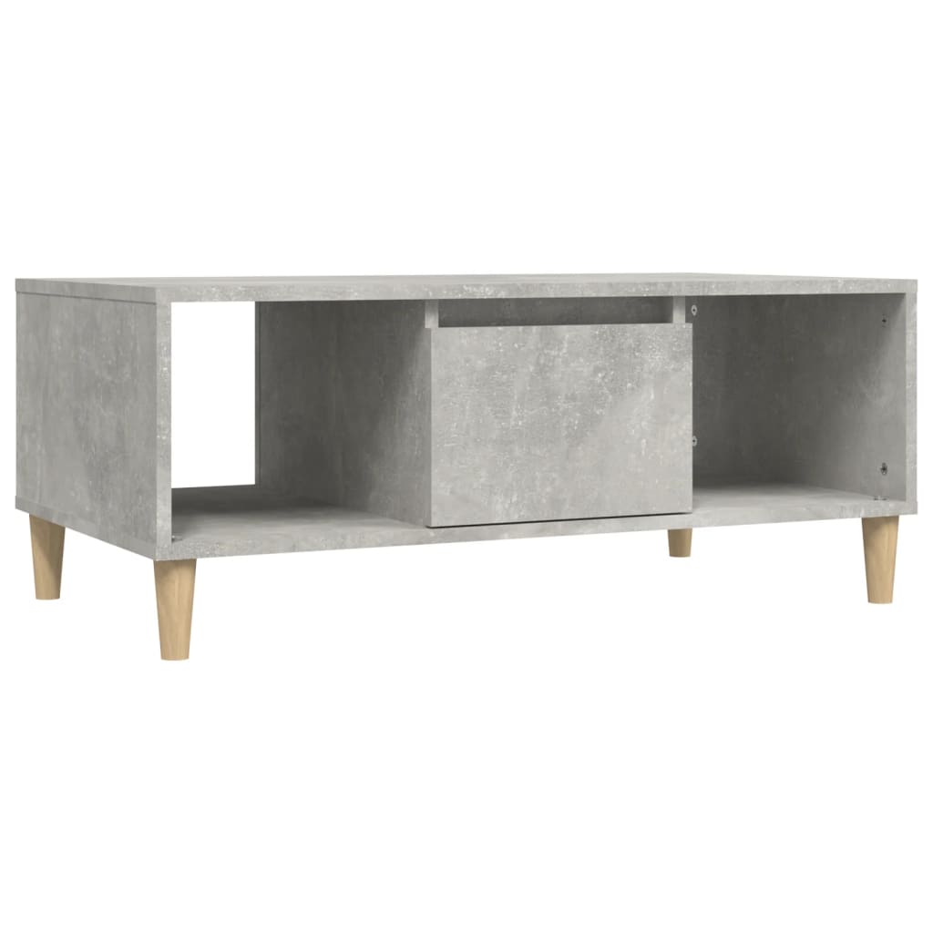 vidaXL Măsuță de cafea, gri beton, 90x50x36,5 cm, lemn prelucrat vidaXL Măsuță de cafea, gri beton, 90x50x36,5 cm, lemn prelucrat