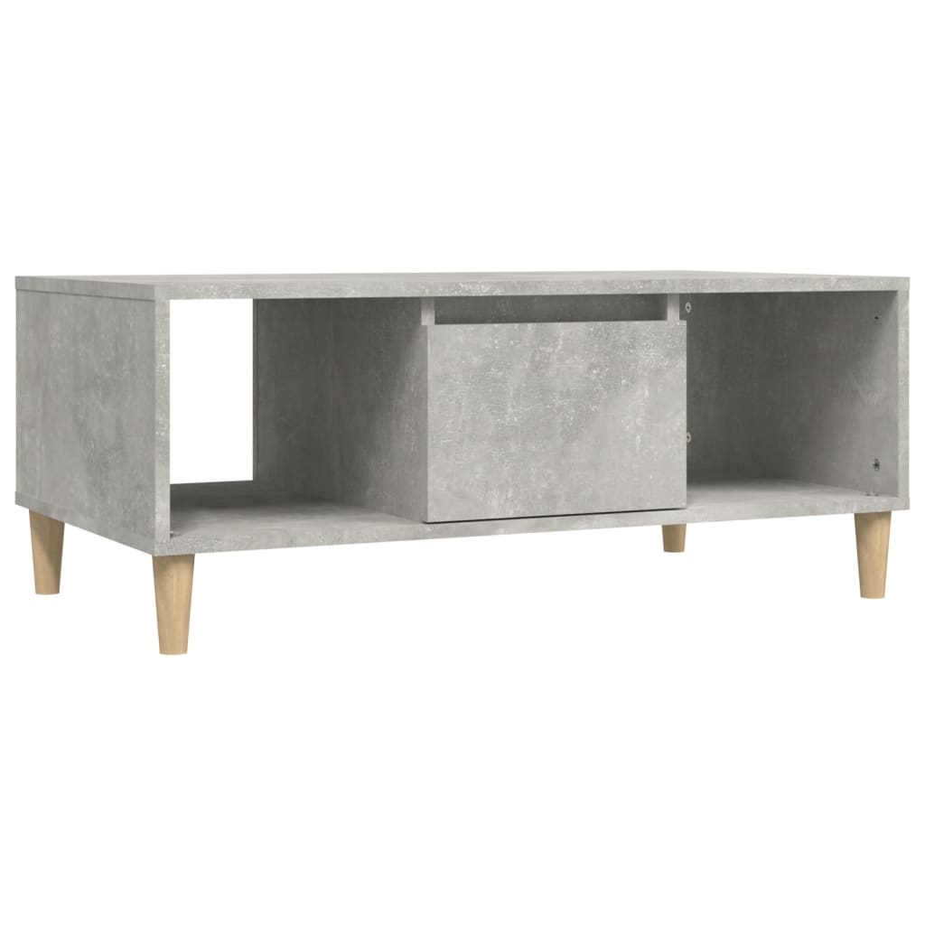 vidaXL Măsuță de cafea, gri beton, 90x50x36,5 cm, lemn prelucrat vidaXL Măsuță de cafea, gri beton, 90x50x36,5 cm, lemn prelucrat