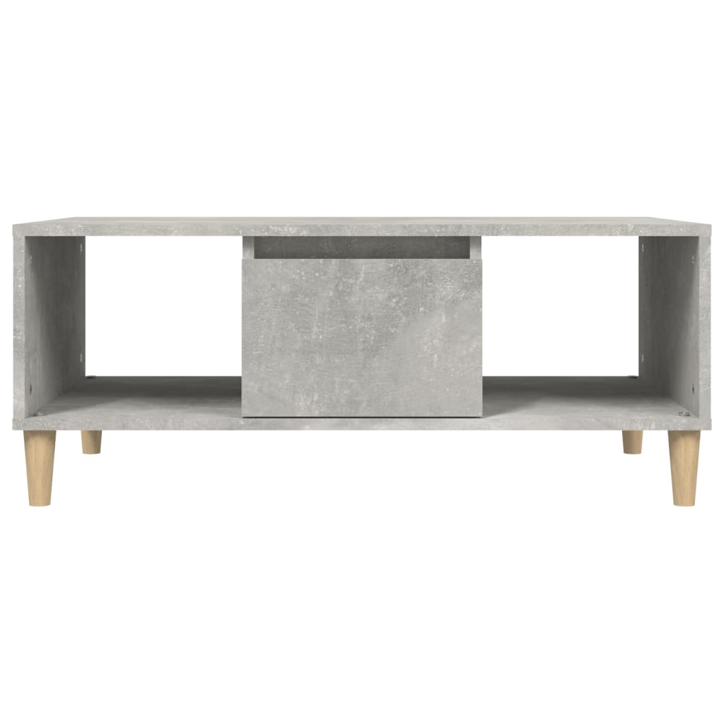 vidaXL Măsuță de cafea, gri beton, 90x50x36,5 cm, lemn prelucrat vidaXL Măsuță de cafea, gri beton, 90x50x36,5 cm, lemn prelucrat