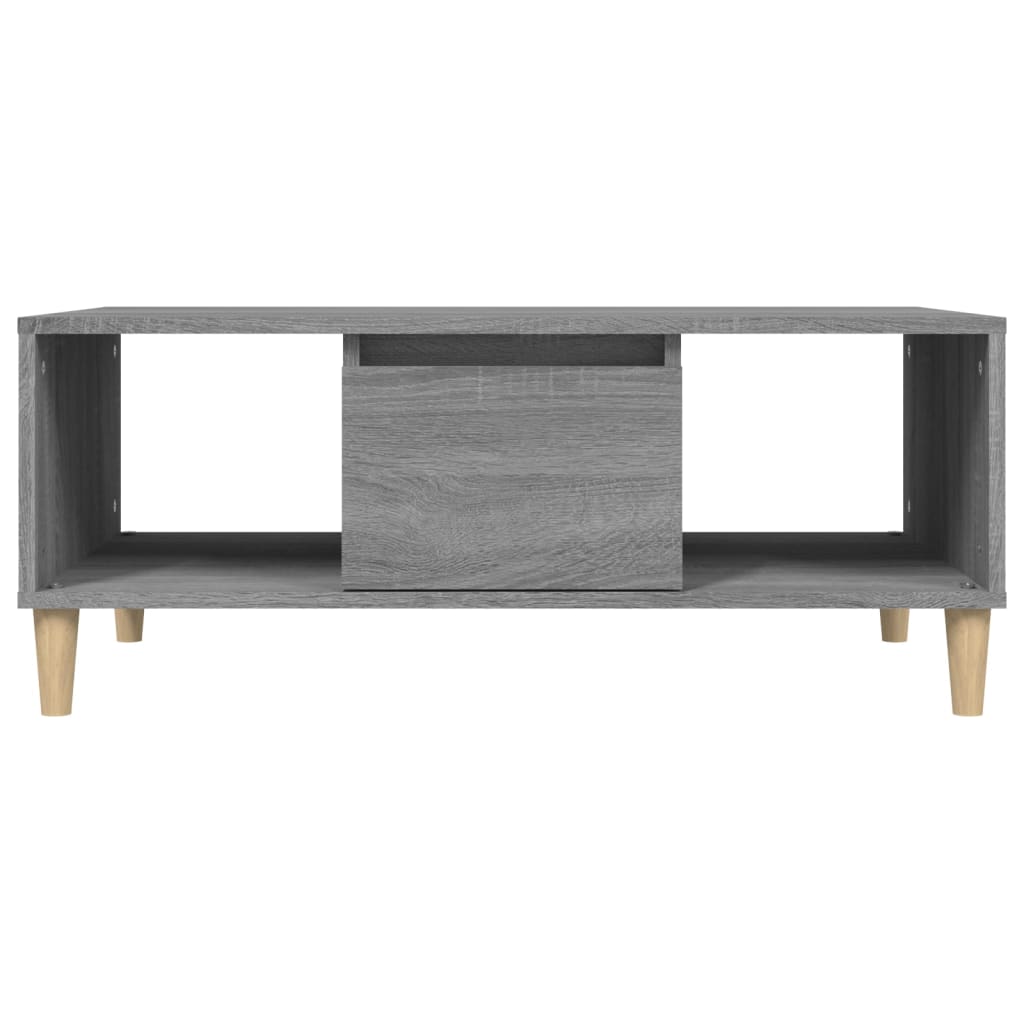 vidaXL Măsuță de cafea, gri sonoma, 90x50x36,5 cm, lemn prelucrat vidaXL Măsuță de cafea, gri sonoma, 90x50x36,5 cm, lemn prelucrat