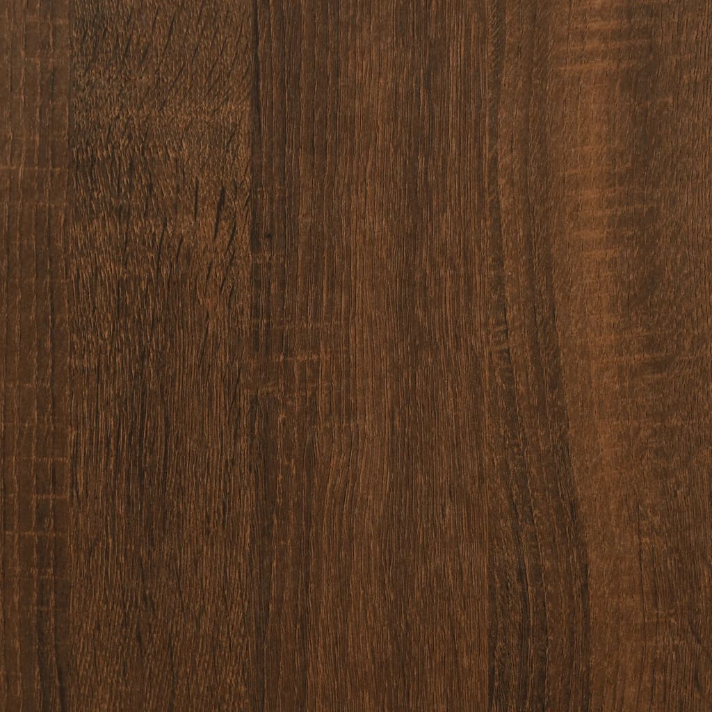 vidaXL Măsuță de cafea, stejar maro, 80x80x36,5 cm, lemn prelucrat vidaXL Măsuță de cafea, stejar maro, 80x80x36,5 cm, lemn prelucrat