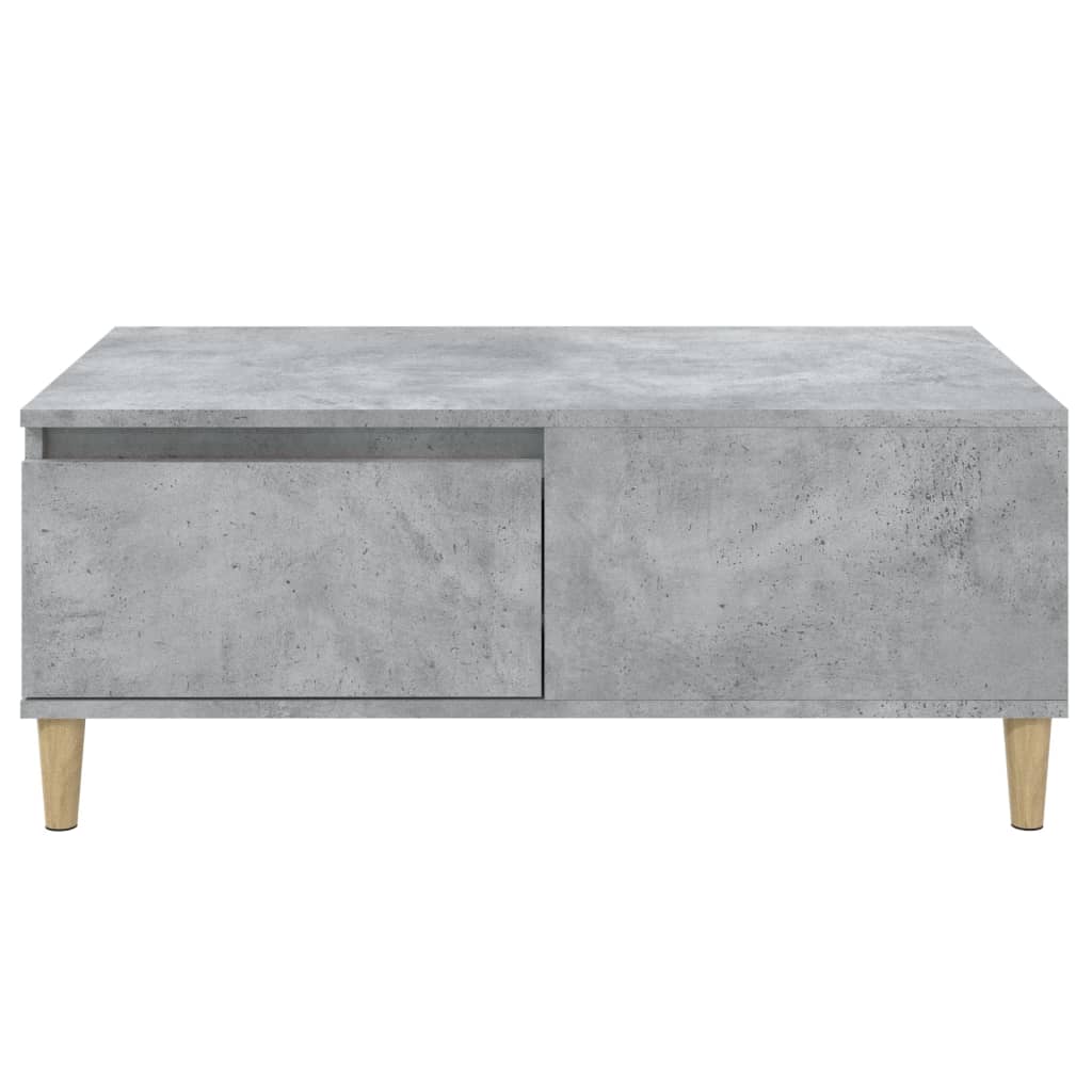 vidaXL Măsuță de cafea, gri beton, 90x50x36,5 cm, lemn compozit vidaXL Măsuță de cafea, gri beton, 90x50x36,5 cm, lemn compozit