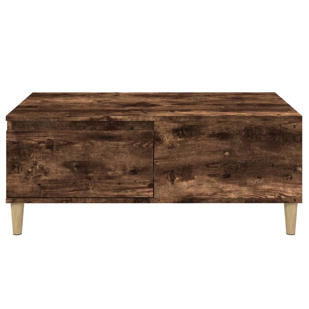 vidaXL Măsuță de cafea, stejar fumuriu, 90x50x36,5 cm, lemn prelucrat vidaXL Măsuță de cafea, stejar fumuriu, 90x50x36,5 cm, lemn prelucrat