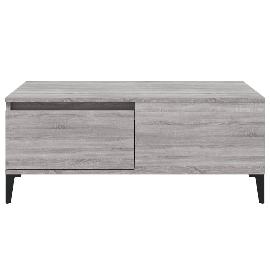 vidaXL Măsuță de cafea, gri sonoma, 90x50x36,5 cm, lemn prelucrat vidaXL Măsuță de cafea, gri sonoma, 90x50x36,5 cm, lemn prelucrat