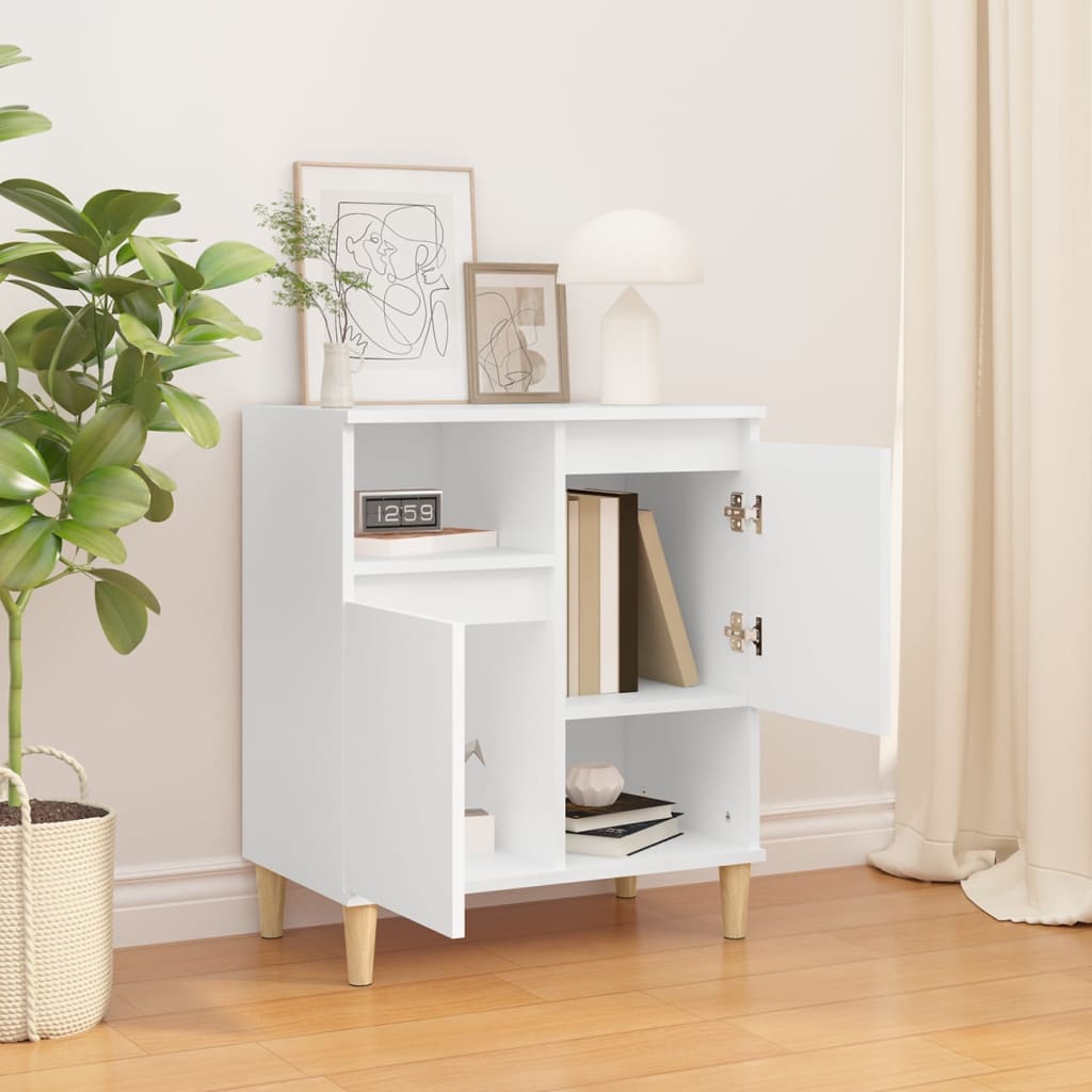 vidaXL Servantă, alb, 60x35x70 cm, lemn prelucrat vidaXL Servantă, alb, 60x35x70 cm, lemn prelucrat