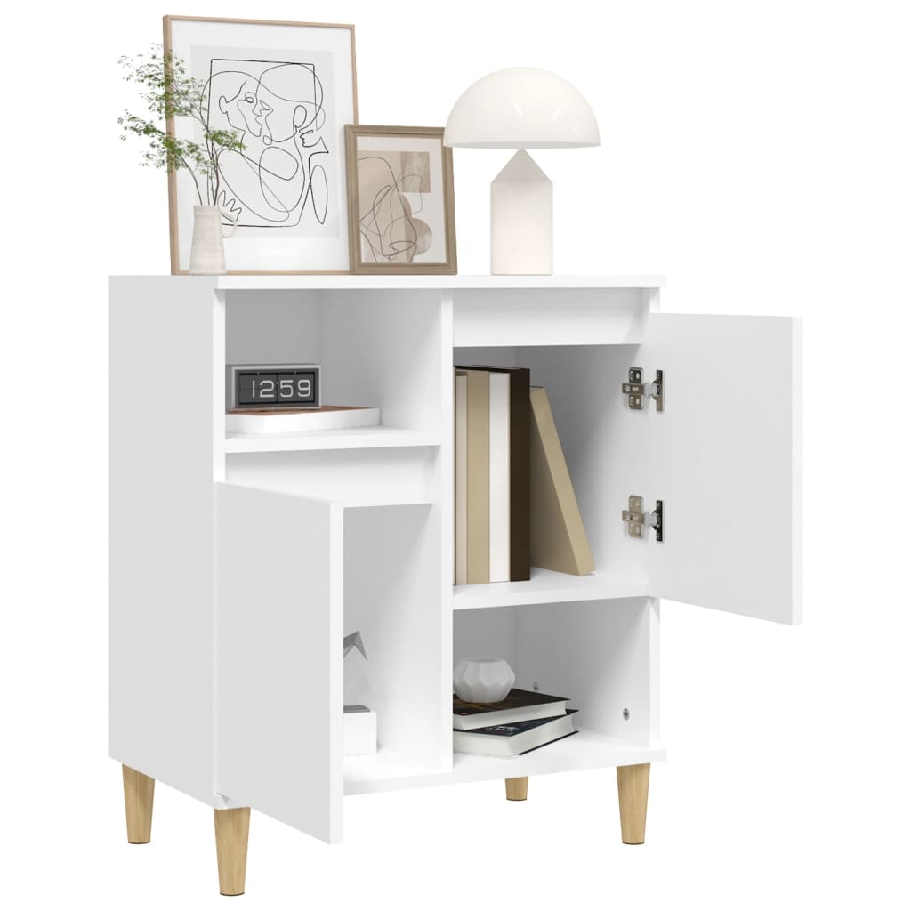vidaXL Servantă, alb, 60x35x70 cm, lemn prelucrat vidaXL Servantă, alb, 60x35x70 cm, lemn prelucrat