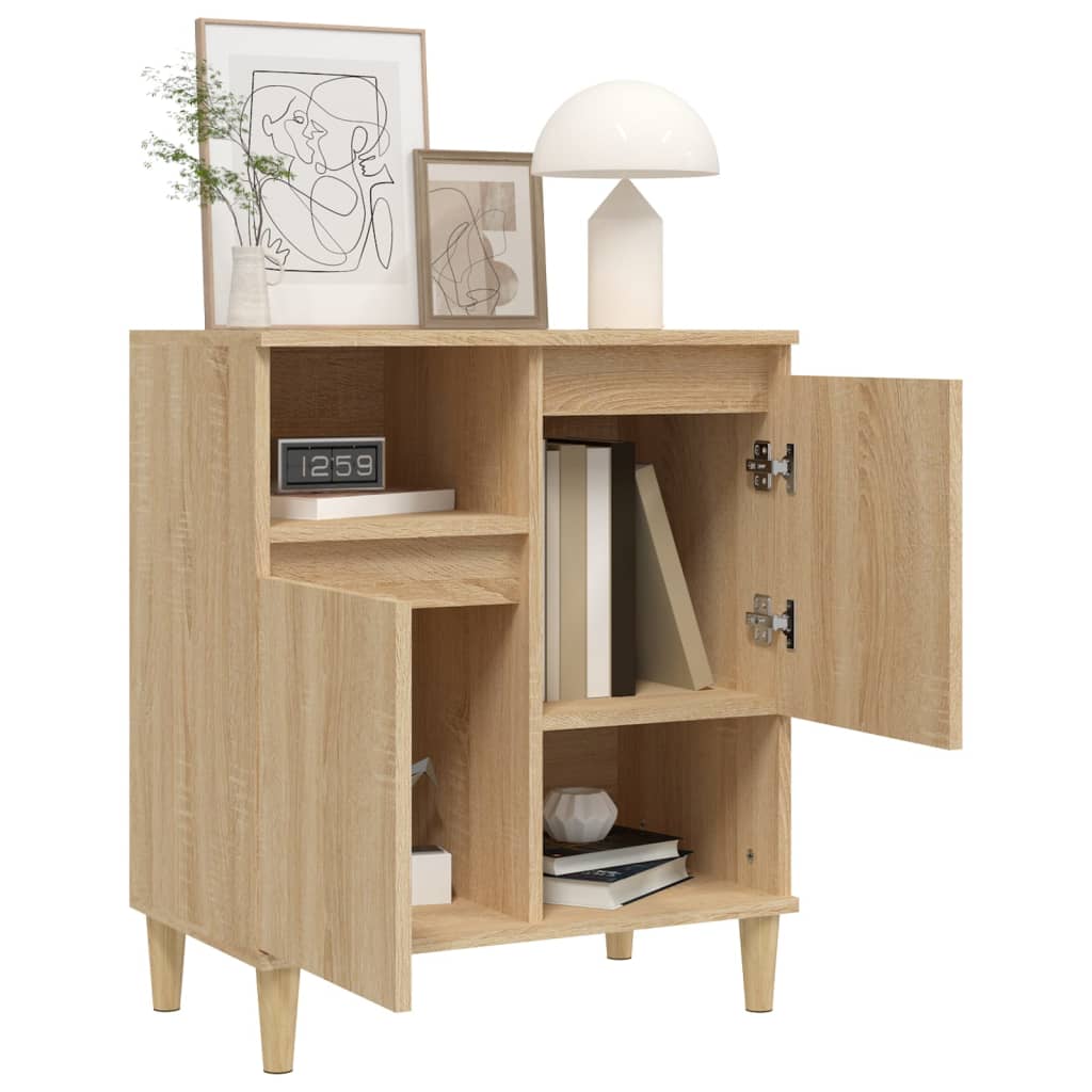 vidaXL Servantă, stejar sonoma, 60x35x70 cm, lemn prelucrat vidaXL Servantă, stejar sonoma, 60x35x70 cm, lemn prelucrat