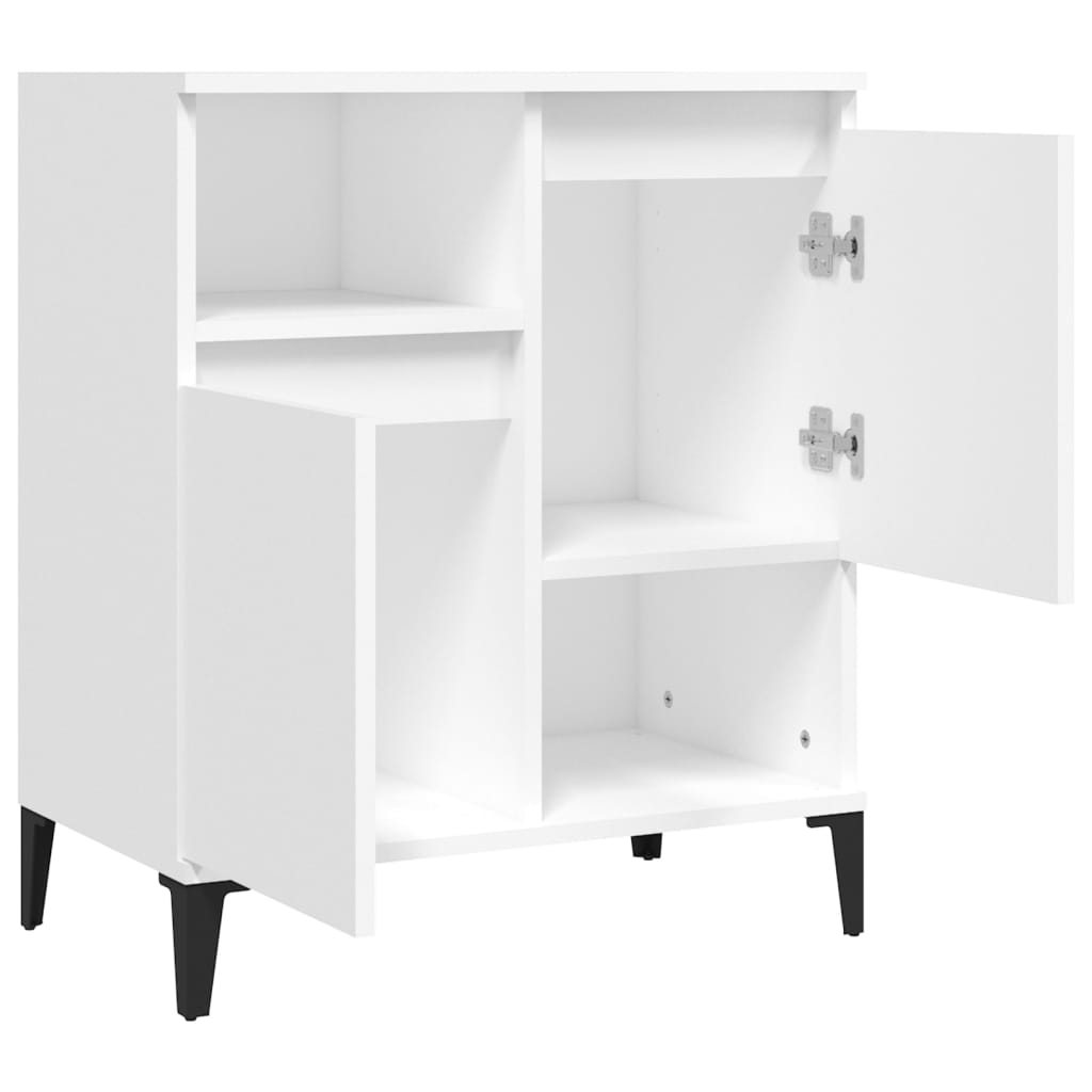 vidaXL Dulap, alb, 60x35x70 cm, lemn prelucrat