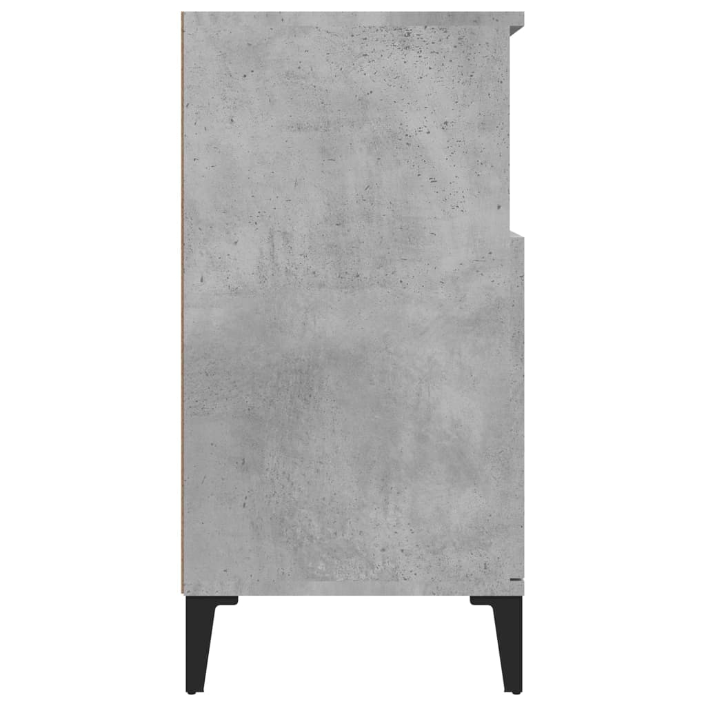 vidaXL Dulap, gri beton, 60x35x70 cm, lemn prelucrat vidaXL Dulap, gri beton, 60x35x70 cm, lemn prelucrat