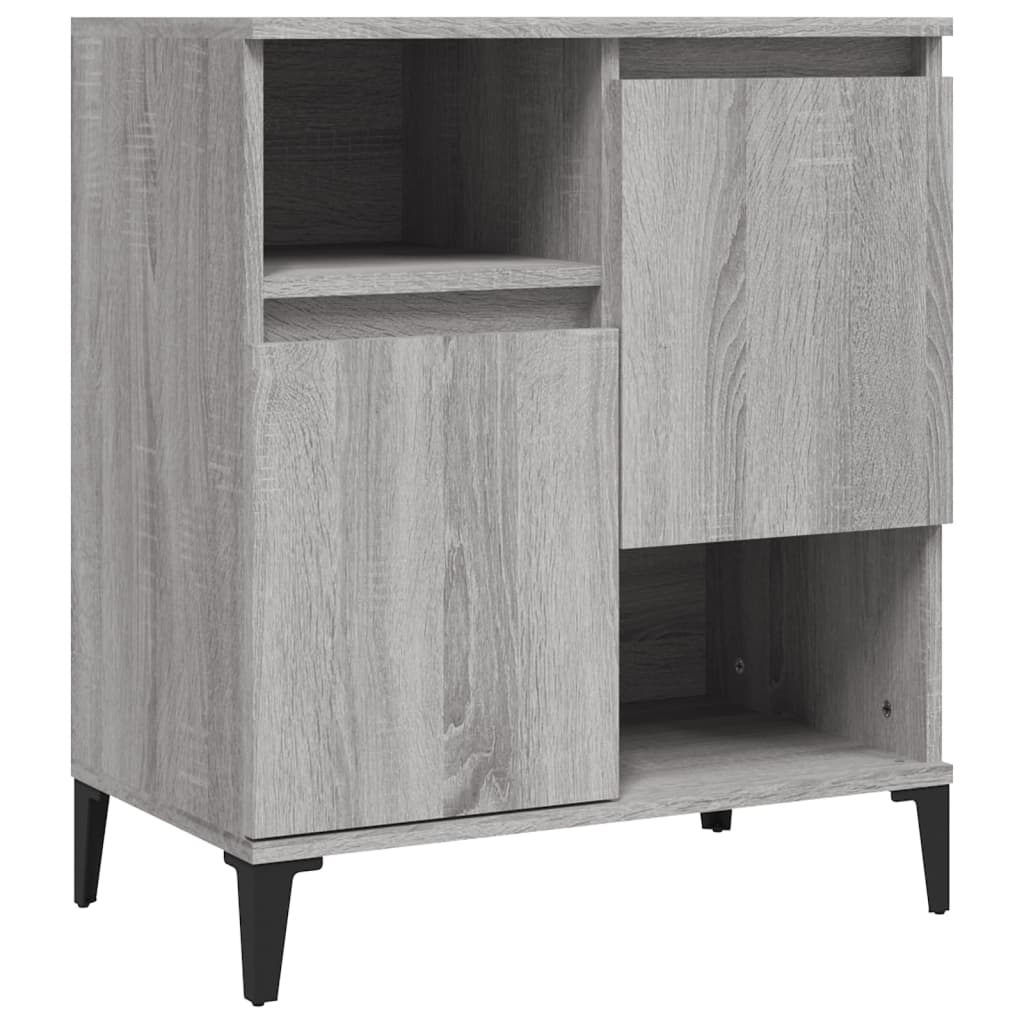 vidaXL Dulap, sonoma gri, 60x35x70 cm, lemn prelucrat