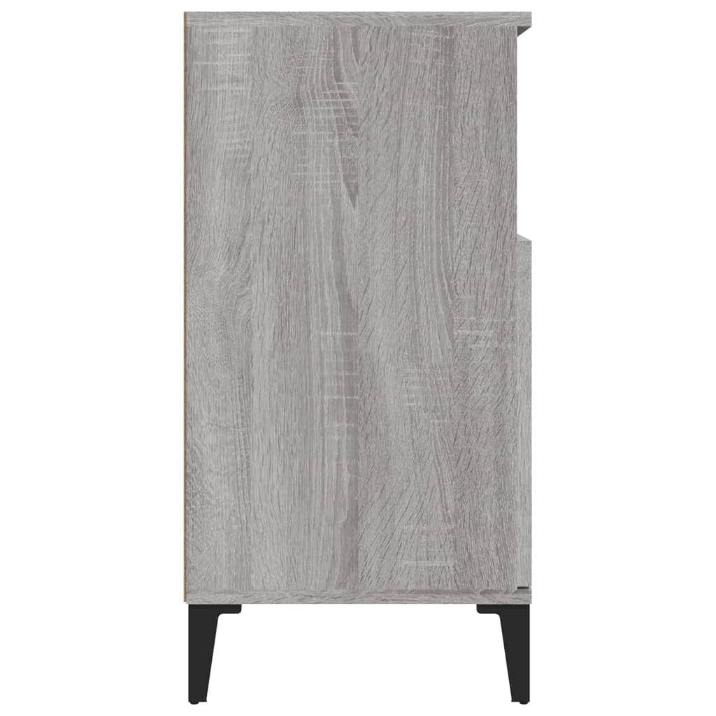 vidaXL Dulap, sonoma gri, 60x35x70 cm, lemn prelucrat