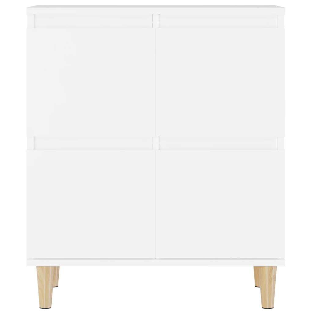 vidaXL Servantă, alb, 60x35x70 cm, lemn prelucrat