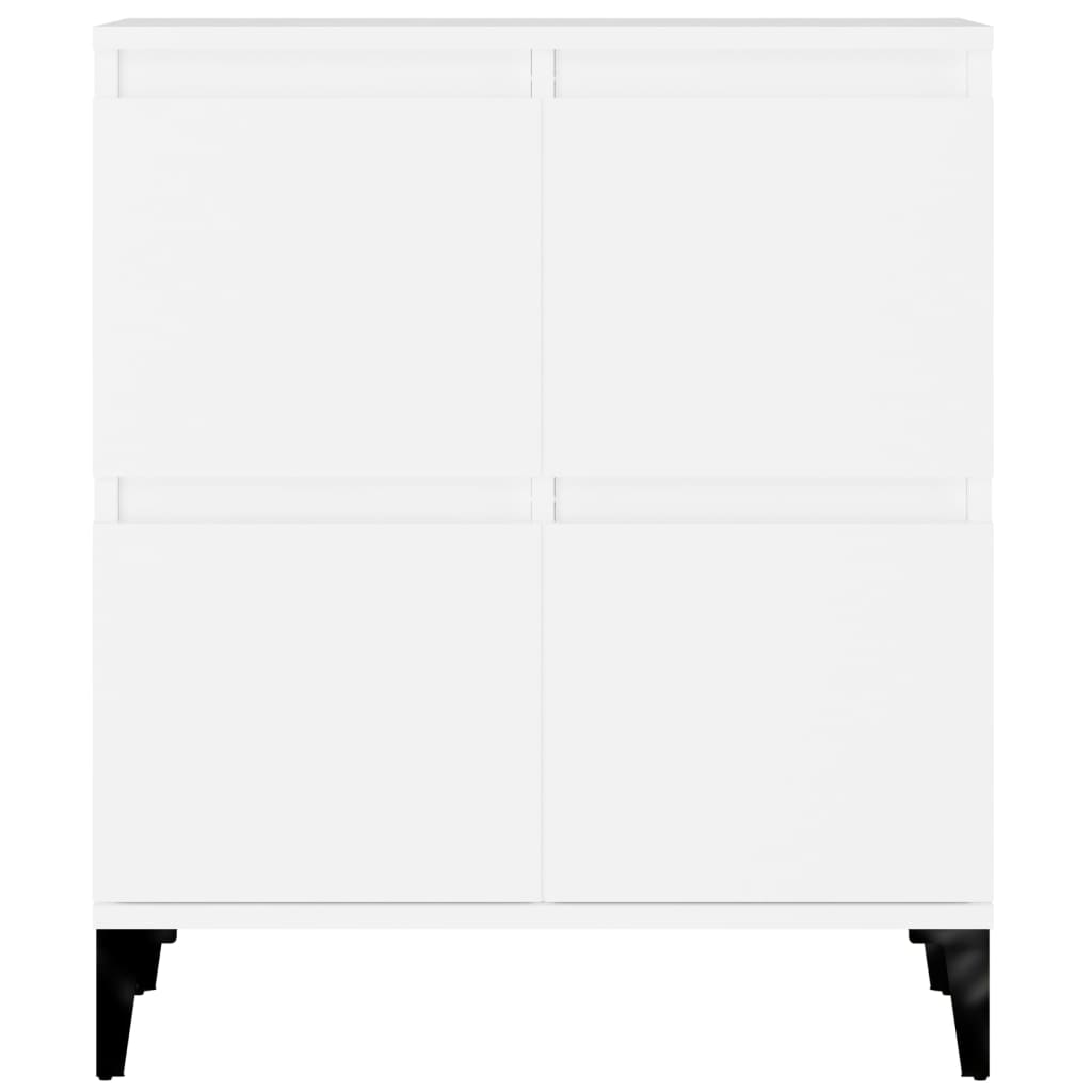 vidaXL Servantă, alb, 60x35x70 cm, lemn prelucrat
