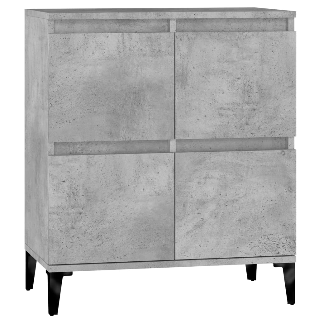 vidaXL Servantă, gri beton, 60x35x70 cm, lemn prelucrat vidaXL Servantă, gri beton, 60x35x70 cm, lemn prelucrat