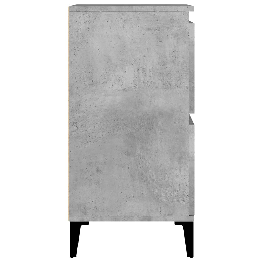 vidaXL Servantă, gri beton, 60x35x70 cm, lemn prelucrat vidaXL Servantă, gri beton, 60x35x70 cm, lemn prelucrat