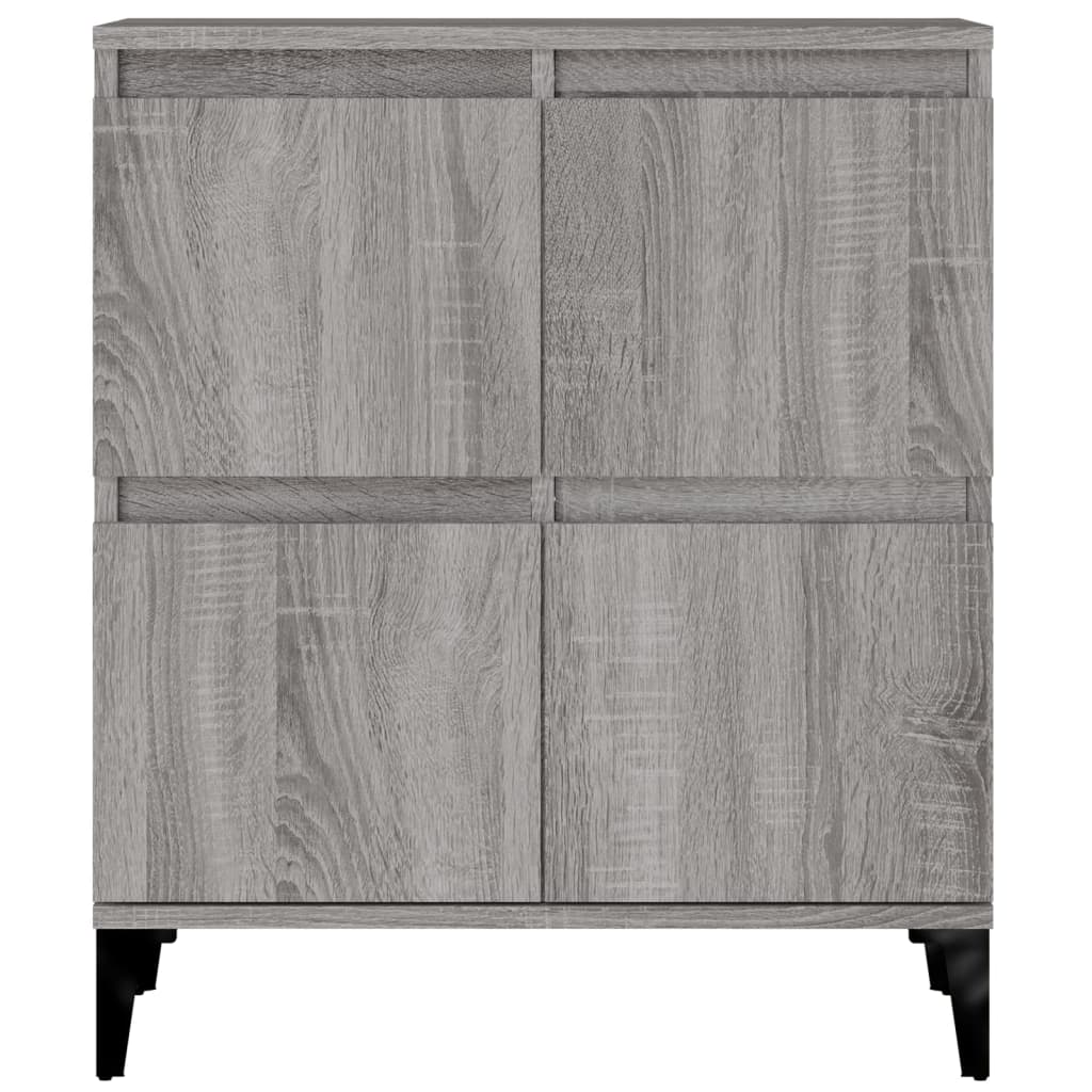 vidaXL Servantă, sonoma gri, 60x35x70 cm, lemn prelucrat