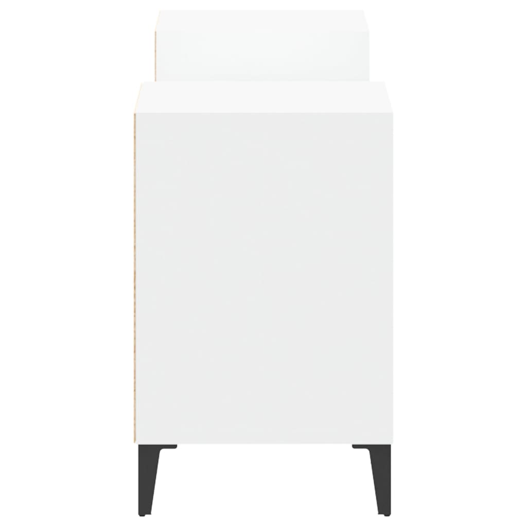 vidaXL Comodă TV, alb, 160x35x55 cm, lemn prelucrat vidaXL Comodă TV, alb, 160x35x55 cm, lemn prelucrat
