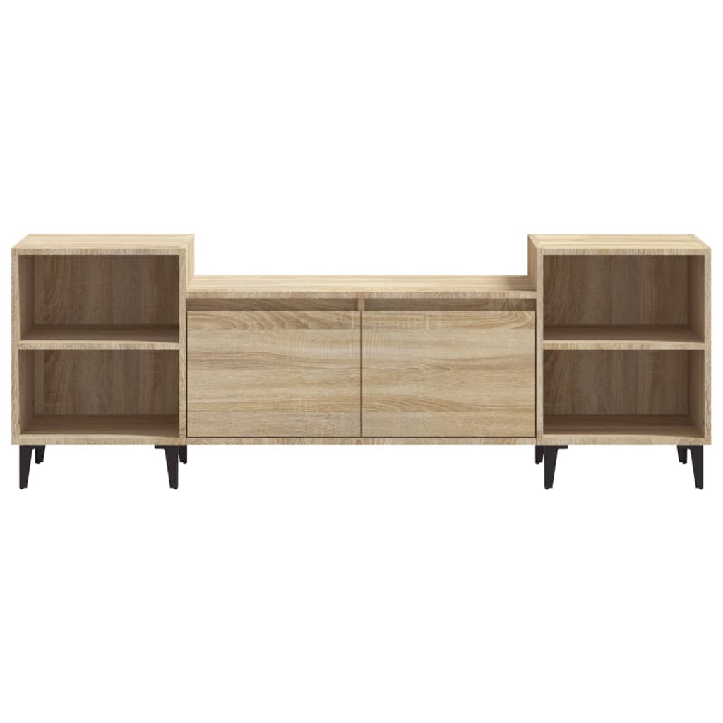 vidaXL Comodă TV, stejar sonoma, 160x35x55 cm, lemn prelucrat vidaXL Comodă TV, stejar sonoma, 160x35x55 cm, lemn prelucrat