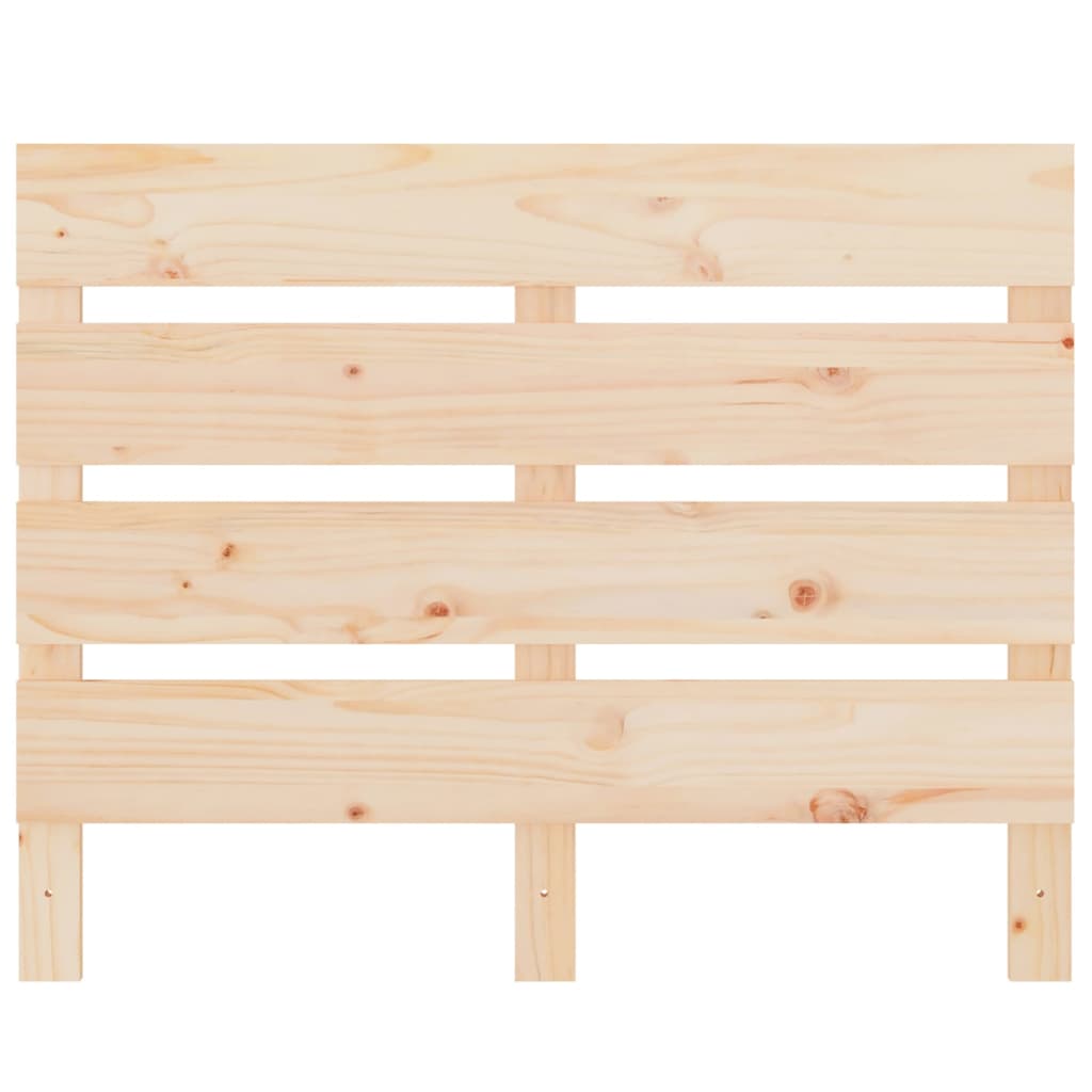 vidaXL Tăblie de pat, 75x3x80 cm, lemn masiv de pin vidaXL Tăblie de pat, 75x3x80 cm, lemn masiv de pin